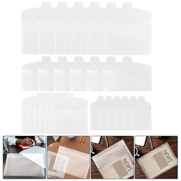 Сумка для документов с пряжкой. Пластиковые папки. Карманный органайзер