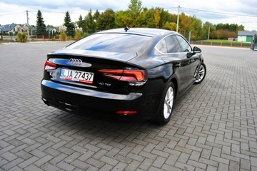 Audi A5 F5 Coupe 2.0 40 TDI 190KM 2019 Audi A5 Oryginał *Biała skóra* ASO, zdjęcie 3