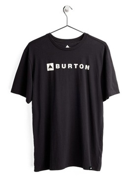 T-shirt Burton Horizontal Mountain - True Black