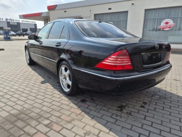 Mercedes Klasa S W220 Sedan 3.7 V6 (350) 245KM 2004 Mercedes S-klasa W220 2004r. 3,7i/245KM, zdjęcie 6