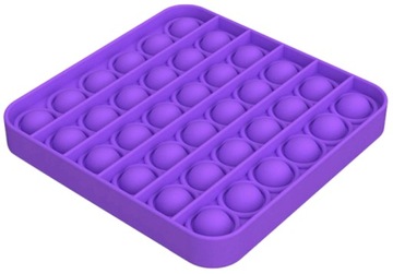 POPIT ZABAWKA SENSORYCZNA ANTYSTRES BĄBELKI FIOLET