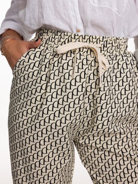 Сенсационные, стильные, СВОБОДНЫЕ ЖЕНСКИЕ БРЮКИ, красивый узор, большие размеры.