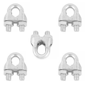 5x ZACISK LINOWY KABŁĄKOWY DO LIN OCYNK 16mm