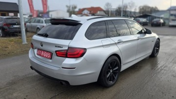 BMW Seria 5 F10-F11 Touring 535d 300KM 2011 BMW 535 automat head UP 300 koni zarejestrowana, zdjęcie 7