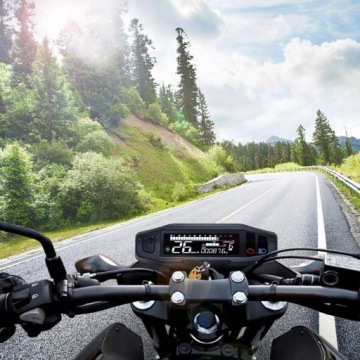 МОТОЦИКЛЕТНЫЙ СПИДОМЕТР LCD МИНИ