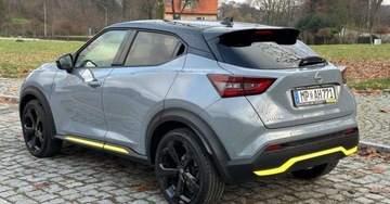 Nissan Juke II Crossover 1.0 DIG-T 114KM 2022 Nissan Juke 1.0 benzyna, KIIRO, JAK NOWY Niski Przebieg Benzyna 114KM, zdjęcie 3