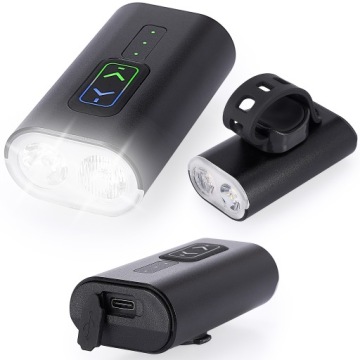 Přední Světlo Na Kolo Silné Led světlo svítilna na kolo přední Usb-c 1000lm