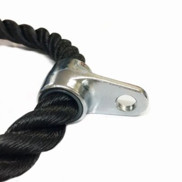 Прочная веревочная ручка для тяги атланта на трицепс.