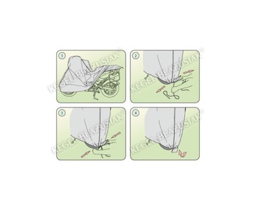 Чехол для мотоцикла CHOPPER BOX 245-250 см