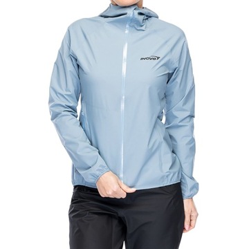 Kurtka do biegania damska Inov-8 Stormshell FZ V2 blue grey 34