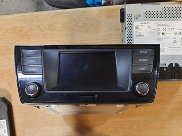 Skoda Fabia III radio oryginalne 6V0035871