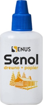 Klej wikol do drewna papieru tektury Senus Senol 40g