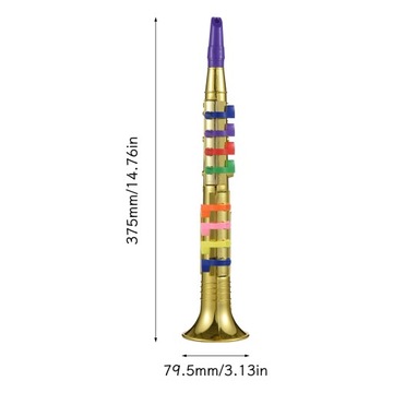 Кларнет с 8 цветными кодовыми клавишами Детский мюзикл