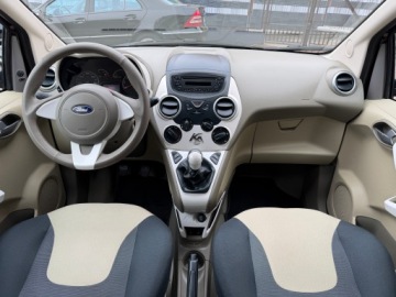 Ford Ka III 1.2 Duratec 69KM 2014 Ford Ka Tylko 52tyśkm! 1WŁAŚCICIEL 2014 MaxOpcja TITANIUM 1.2 P.Szyba IDEAŁ, zdjęcie 8