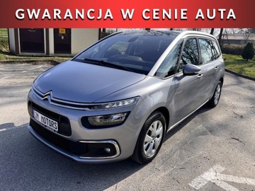 Citroen Grand C4 Picasso II Grand Picasso Facelifting 1.6 BlueHDi 120KM 2017 Citroen C4 Grand Picasso 2017 rok 7 osobowy Gr...