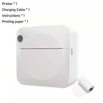 Mini Printer Portable Wireless Thermal Photo For IOS Android Mobile Phone