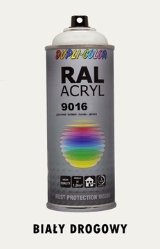Dupli-color Lakier akrylowy połyskowy RAL 9016