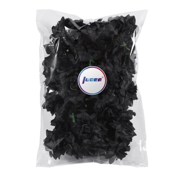 ИСКУССТВЕННЫЕ ЦВЕТЫ СВАДЕБНЫЕ МОДЕЛИРОВАНИЯ ШЕЛКОВЫЕ ЦВЕТОЧНЫЕ ГОЛОВКИ ЧЕРНАЯ РОЗА 50 ШТ.