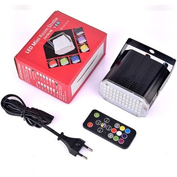 DJ RGB DISCO LIGHTING СТРОБОСКОПИЧЕСКАЯ ЛАМПА ДЛЯ ВЕЧЕРИНКИ С ДИСТАНЦИОННЫМ УПРАВЛЕНИЕМ