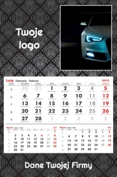 Календарь с одной фотографией 2024 Ваши фотографии