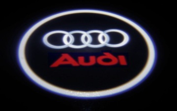 Светодиодные беспроводные дверные проекторы с логотипом AUDI HD