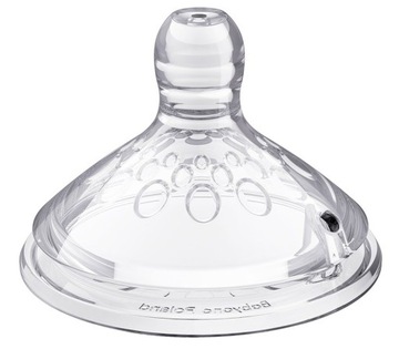 BABYONO Smoczek silikon Natural Nursing średni 3m+
