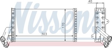 NISSENS 71149 NÁHRADA TEPLÁ TOPENÍ INTERIÉR