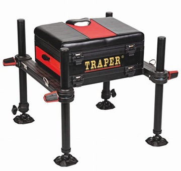 КОРЗИНА TRAPER GST СВЕТЛО-КРАСНАЯ - НОЖКИ 36 мм