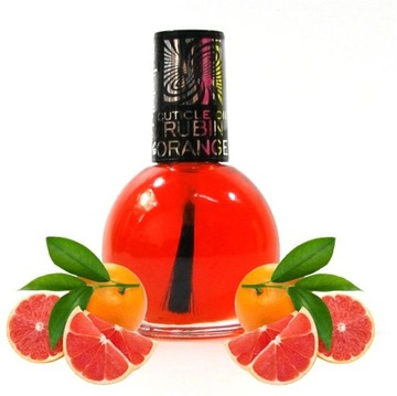 Oliwka do Skórek i Paznokci 11,5ml kula mała zapach RUBIN ORANGE