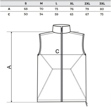 Kamizelka Adler Vision M MLI-51759 2XL