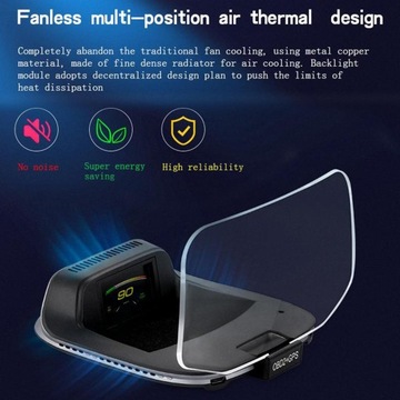 C3 OBD2 GPS с двойным дисплеем Предупреждение о поднятии головы автомобиля