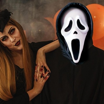 ХЭЛЛОУИН МАСКА ДЛЯ ЛИЦА КРИК ИЗ КИНО ПРИЗРАК УЖАСНЫЙ МОНСТР УЖАС