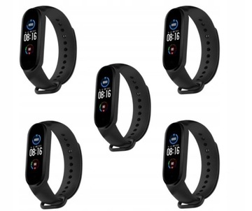 Zestaw 5 opasek mix kolorów xiaomi mi band 5/6/7 wybieraj kolory