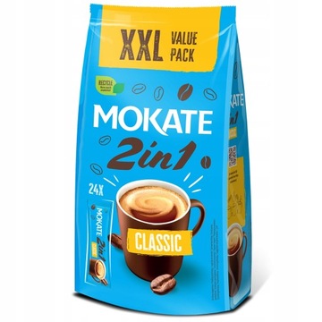 Mokate napój kawowy 2w1 Classic 24 saszetki x8g