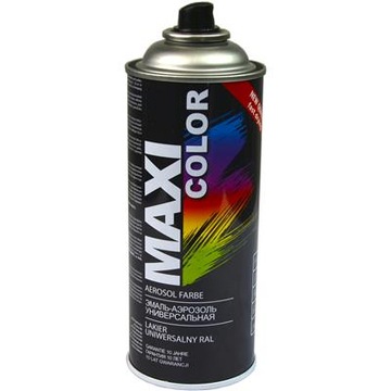 Лак Motip Maxi Color 400 мл SPRAY RAL 9016 сатиновый белый