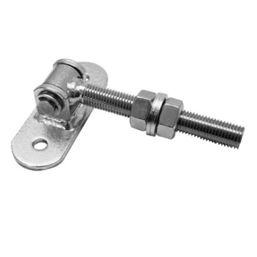 Zawias regulowany M20 długi 130mm do bram furtek