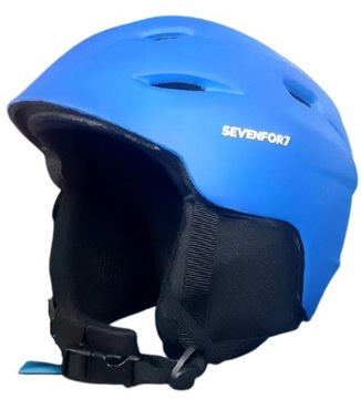 Kask Narciarski Snowboardowy Regulowany Dziecięcy rozmiar S Niebieski
