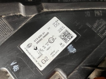 116 RENAULT CAPTUR II FULL LED SVĚTLO LEVÝ 260600666R