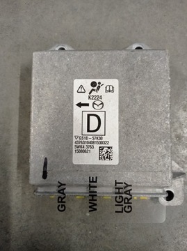 MAZDA 6 GH SENSOR MODUŁ PODUSZEK AIRBAG GS1D-57K30