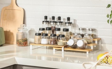 КУХОННЫЕ ПОЛКИ НАБОР ПОЛОК-ОРГАНИЗАТОРА 2 x 3 В СТИЛЕ ПРОМЫШЛЕННЫЙ ЛОФТ