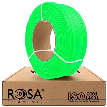 Filament Rosa3D ReFill PLA Starter Neon Green Jaskrawy Zielony 1kg 1,75mm