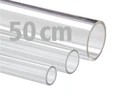 RURA z poliwęglanu litego 60mm/3 bezbarwna 50cm PC polycarbonate