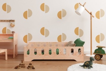 Деревянная детская кровать TILA 2 120x180см NATURAL ECO