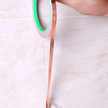 ПРОВОДЯЩАЯ ЛЕНТА ИЗ МЕДНОЙ ФОЛЬГИ САМОКЛЕЯЩАЯСЯ ЭЛЕКТРИЧЕСКАЯ ЛЕНТА 4 РОЛИКА