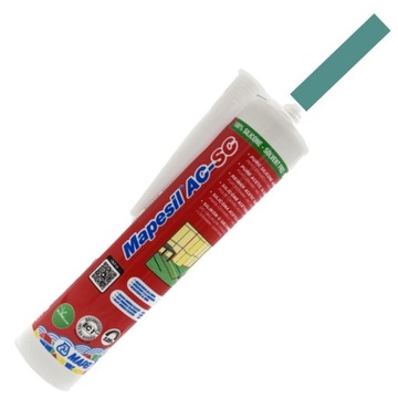 Silikon sanitarny MAPEI 310ml MAPESIL AC - kolor 171 turkus