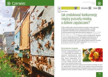 Kalendarz Pszczelarza z Pasją na 2024 r. Nauka plus praktyka