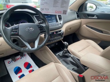 Hyundai Tucson III SUV 1.7 CRDI 115KM 2016 Hyundai Tucson 1.7crdi skory ledy Navi kamera bezwypadkowy max wersja zami, zdjęcie 23