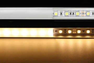 Profil LED Aluminiowy Natynkowy 2m z Kloszem