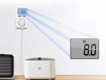 ВАТ МЕТР СЧЕТЧИК ЭЛЕКТРОЭНЕРГИИ СТОИМОСТЬ ЭНЕРГИИ ЖК-дисплей кВтч