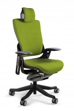 Fotel biurowy ergonomiczny WAU 2 zielony UNIQUE / SPEŁNIA NOWE NORMY